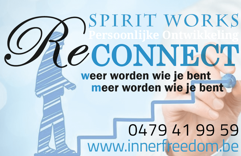 SpiritWorks: Persoonlijke Ontwikkeling in Heist-op-den-Berg door Reinout Baeckelmans: reCONNECT!